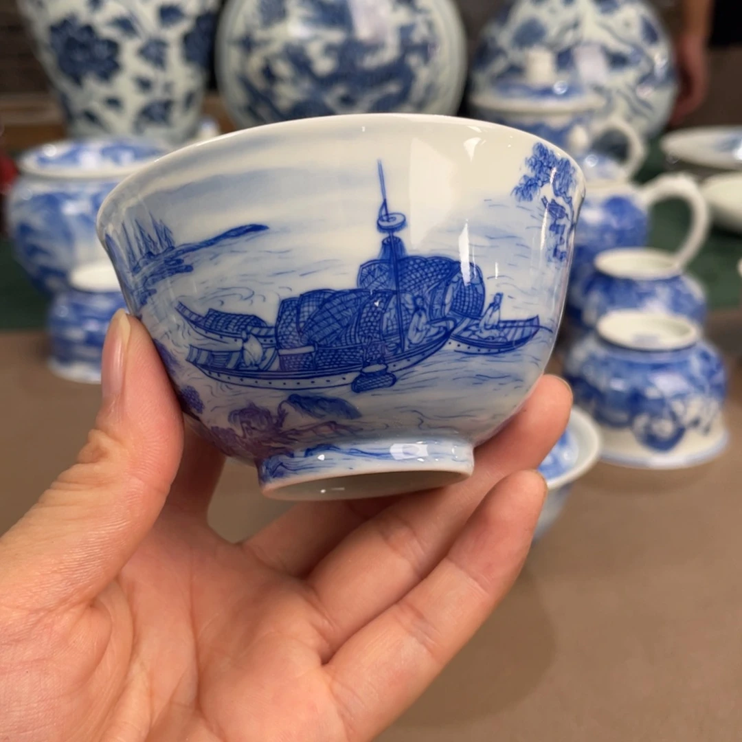 景德镇陶瓷手工手绘
