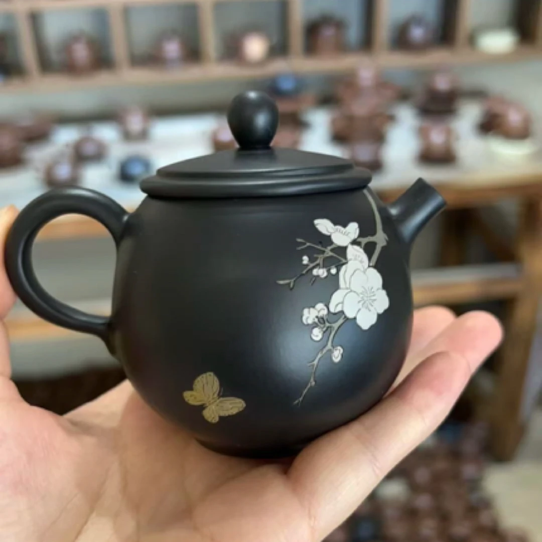 【慢悦•小店】云南建水普璞紫陶壶130ml