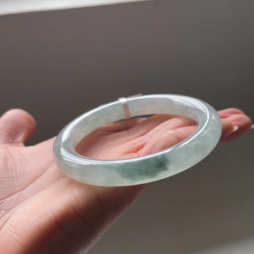 翡翠未镶嵌手镯58.3圈三天鉴赏期