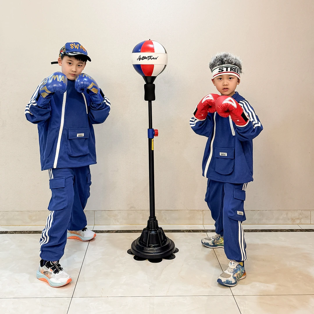 拳击速度球成人儿童立式沙袋击打回弹躲闪球拳击反应球家用