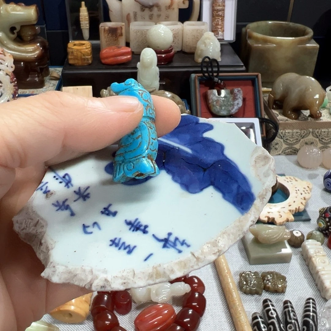 路***里摆件瓷器摆件瓷器摆件