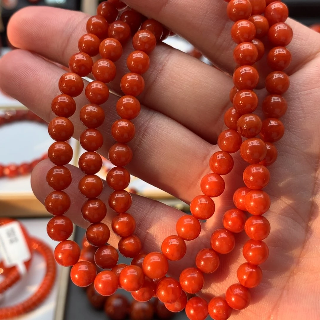 南红玛瑙手链，多样性发货一个未镶嵌