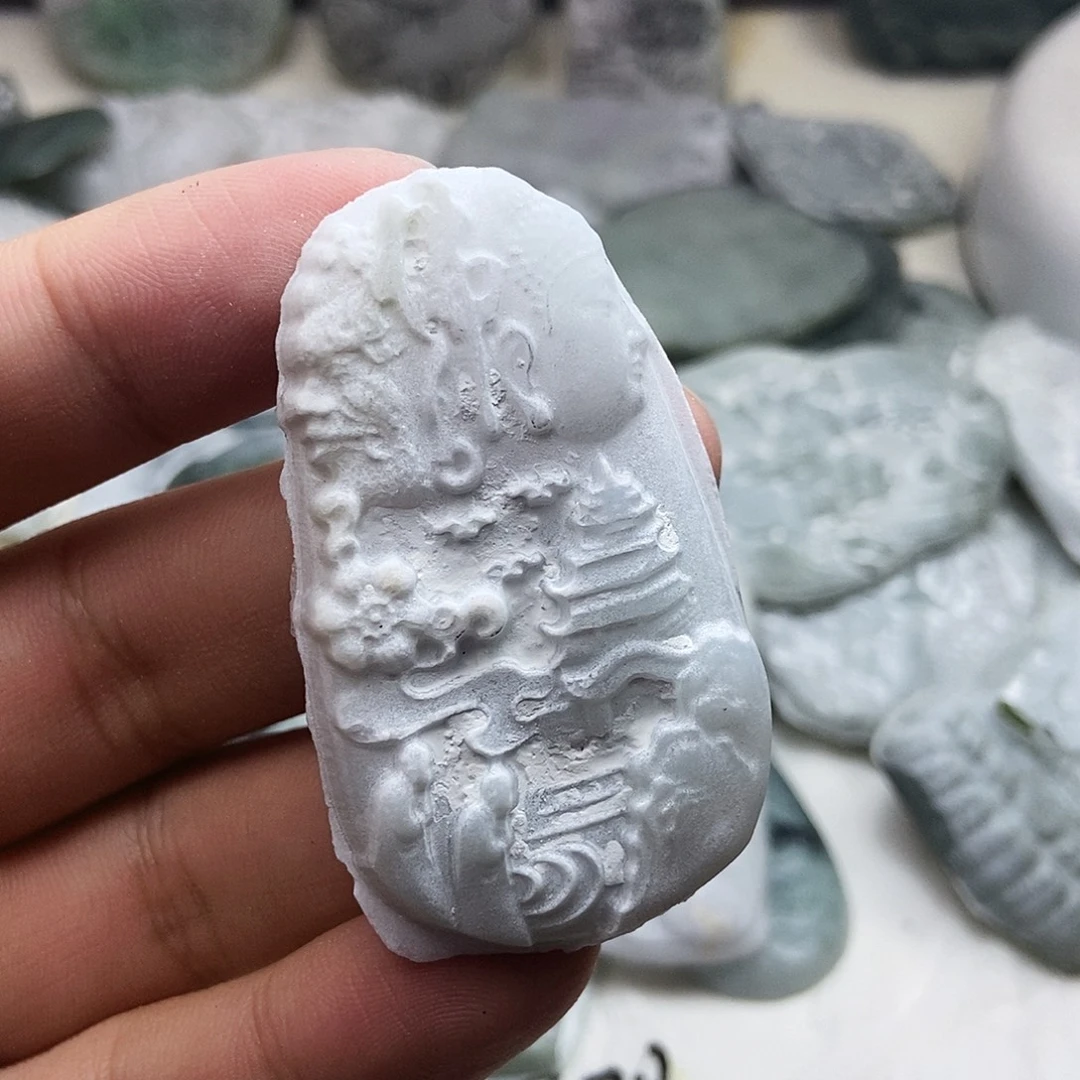 定制翡翠未镶嵌全包