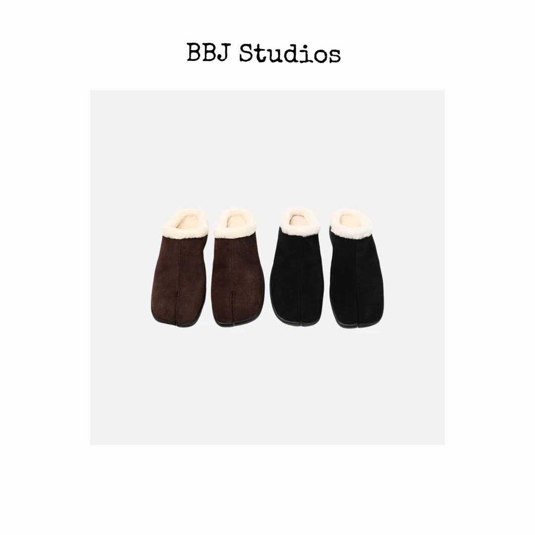 Bing Studios｜分趾毛毛拖舒适百搭勃肯鞋23-51