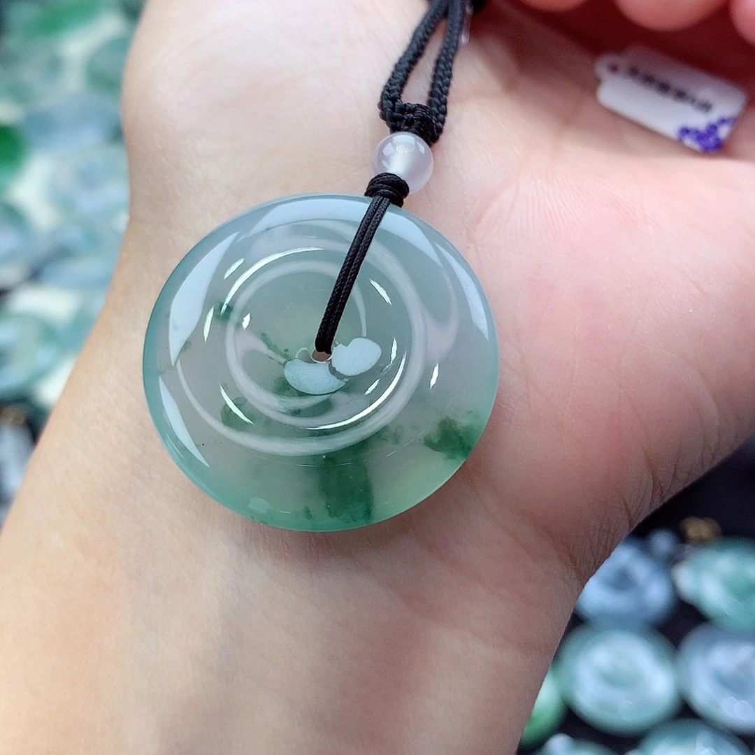 颈饰未镶嵌翡翠编号34-尺寸27/5.8