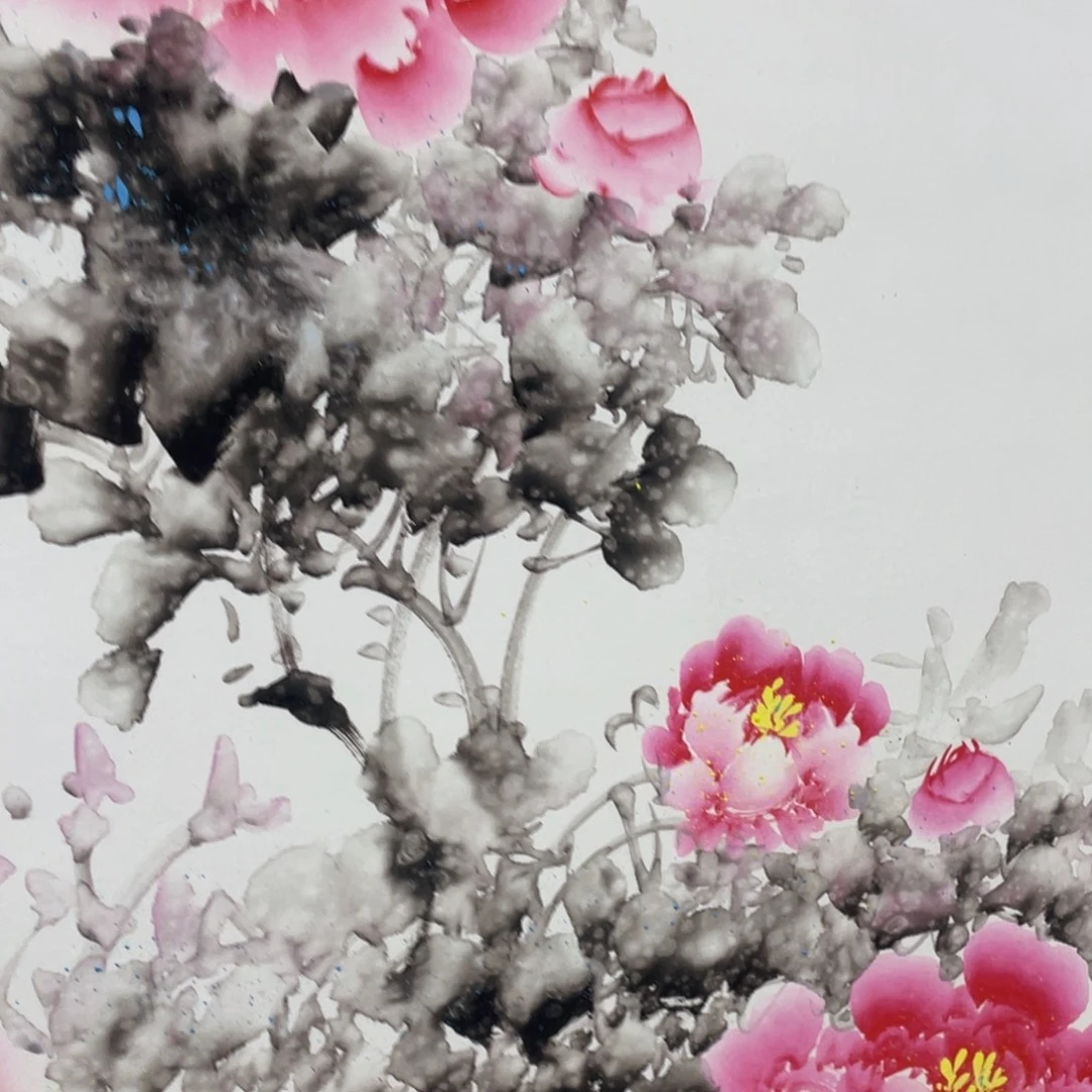 国画老师手笔手绘作品y