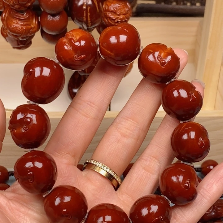 鸿***源橄榄核吊坠橄榄核手串