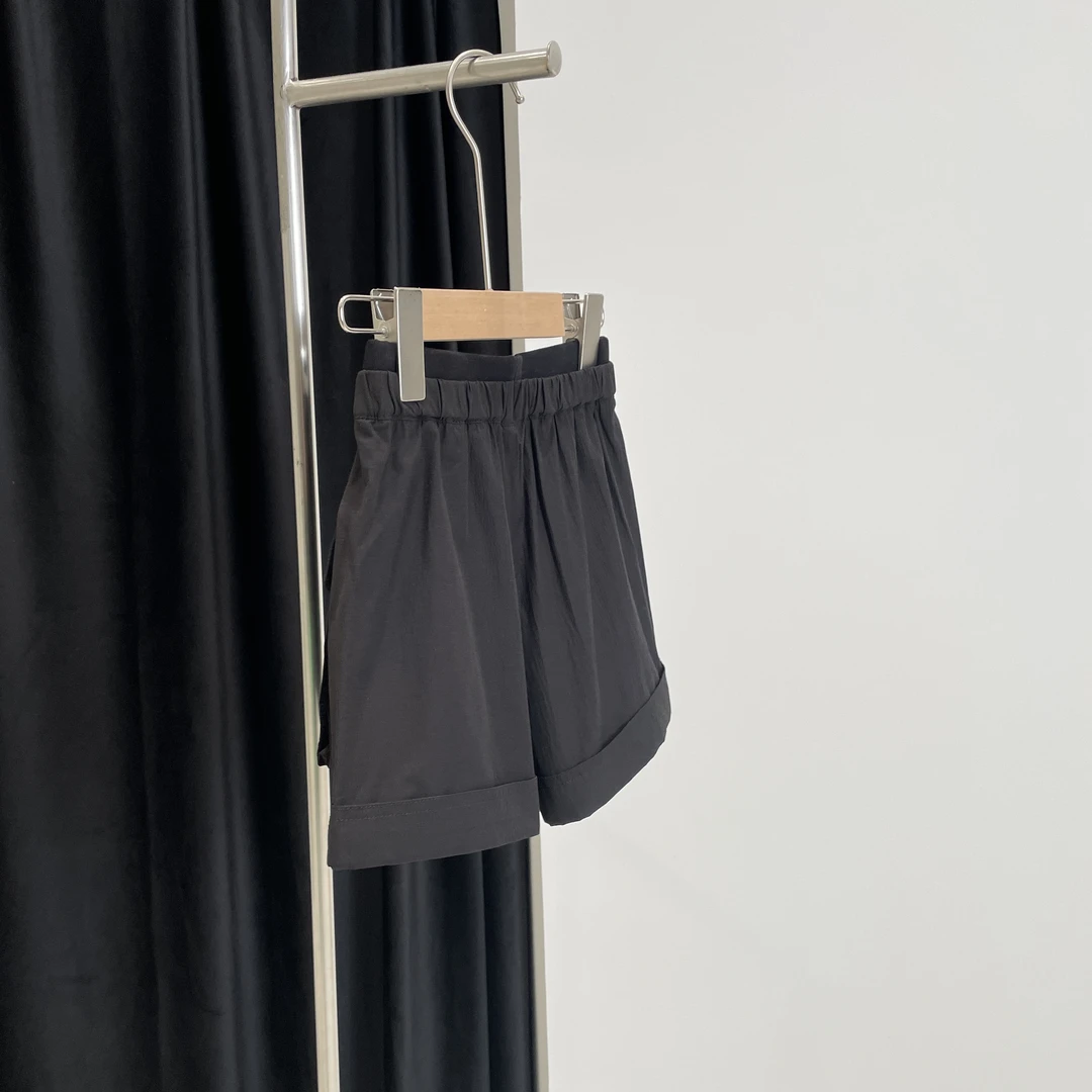 夏款休闲短裤黑色 6026高奢亲子系