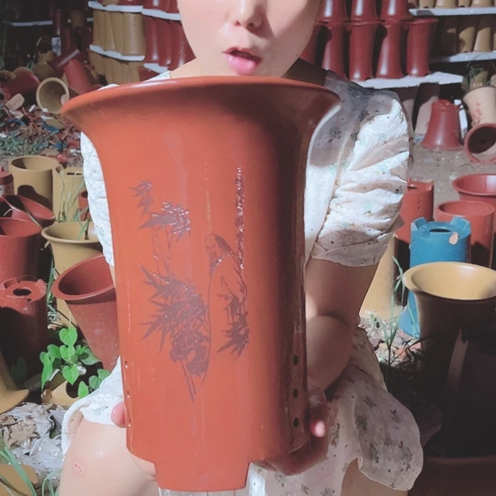 紫砂花盆宜兴紫砂精品花盆