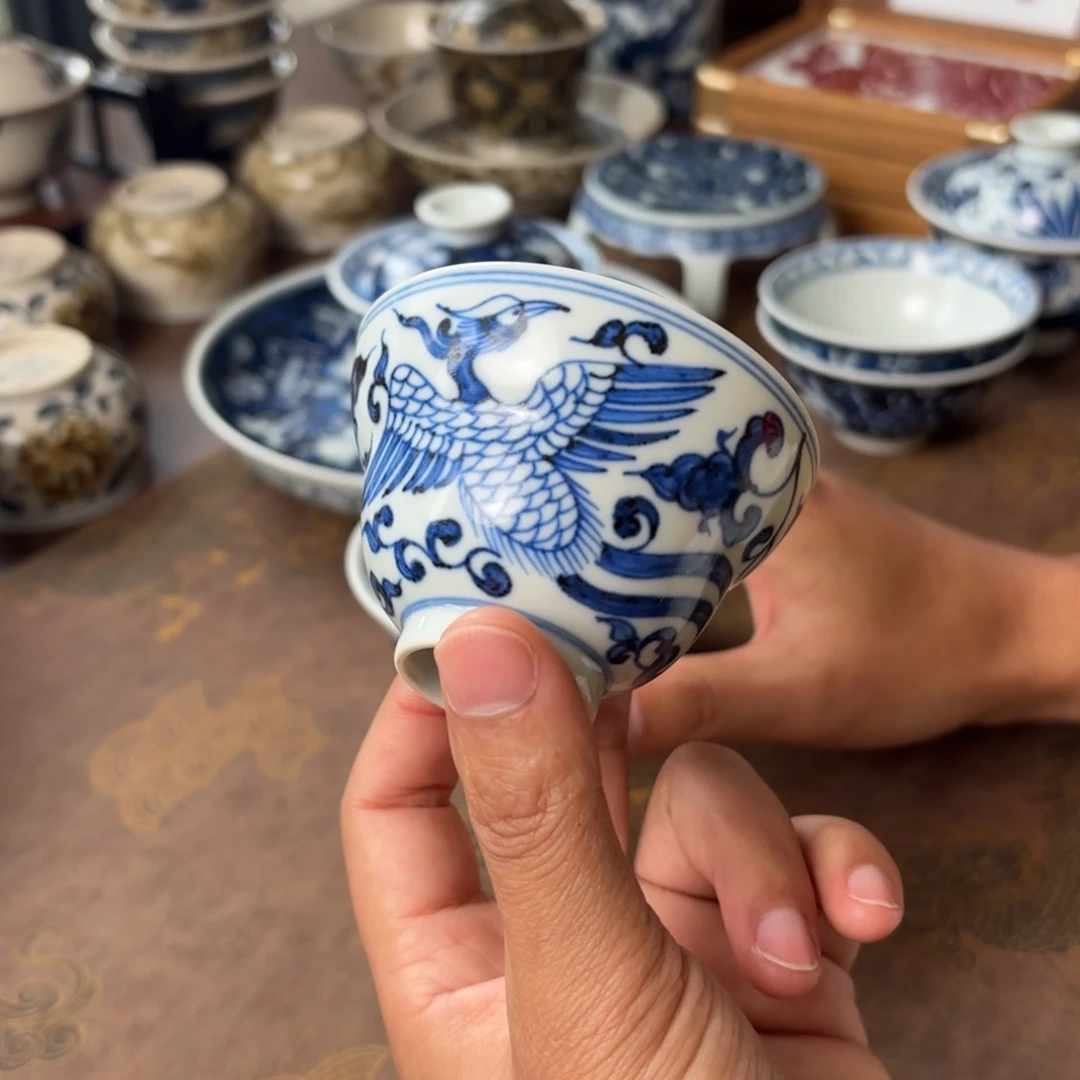 摆件景德镇手绘茶器