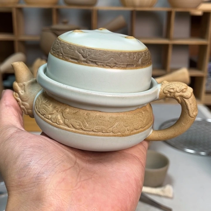 壶老段烧陶瓷茶器