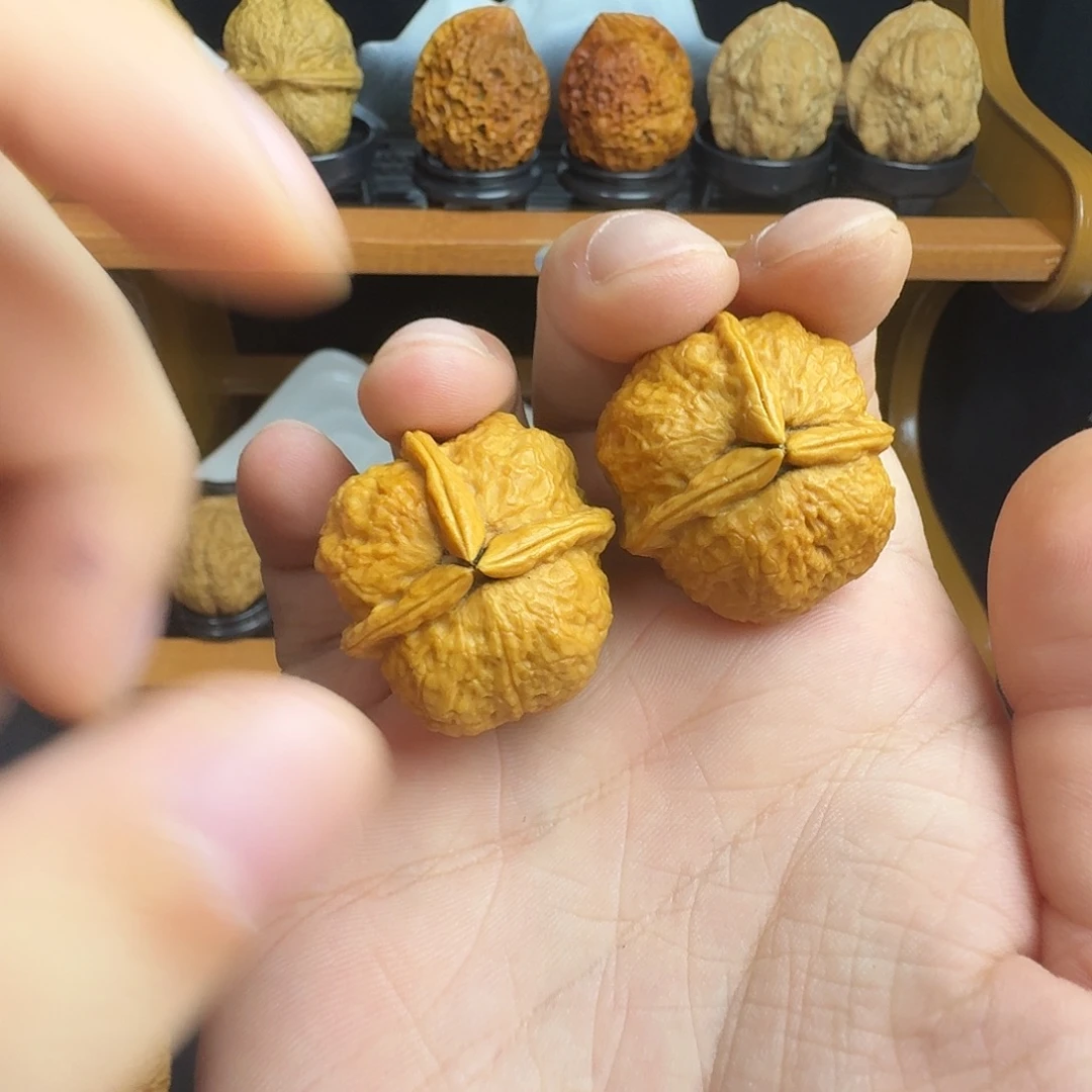把件文玩核桃25号鱼子纹丁字32尺