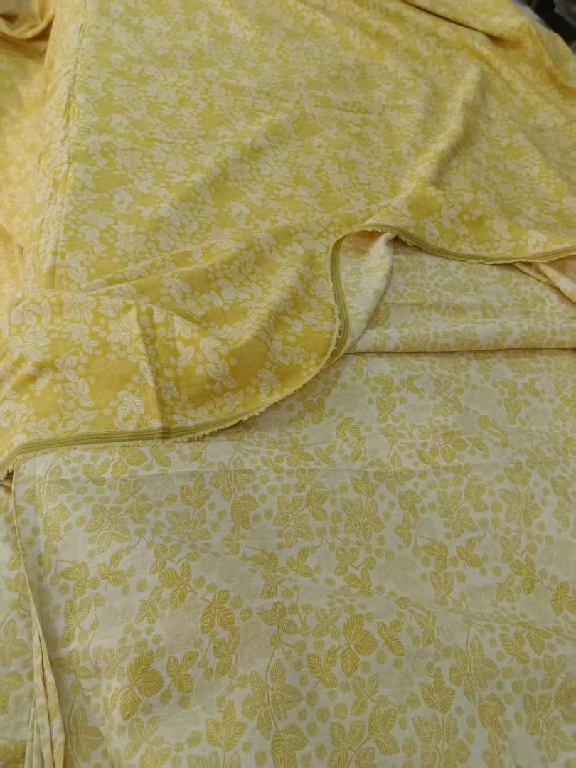 【贵和】全棉色织提花双层纱布料布块