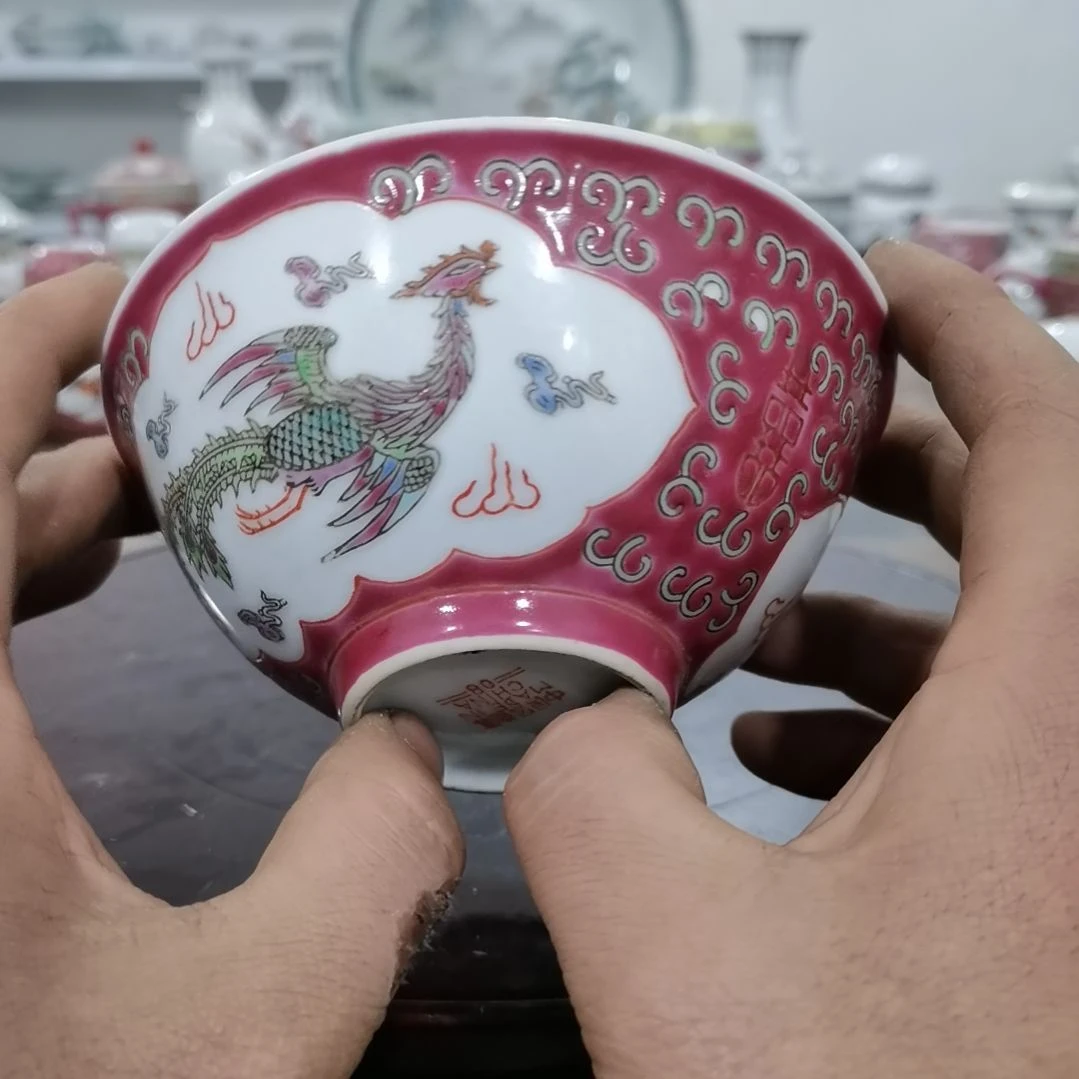 当代瓷器陶瓷工艺品胖*