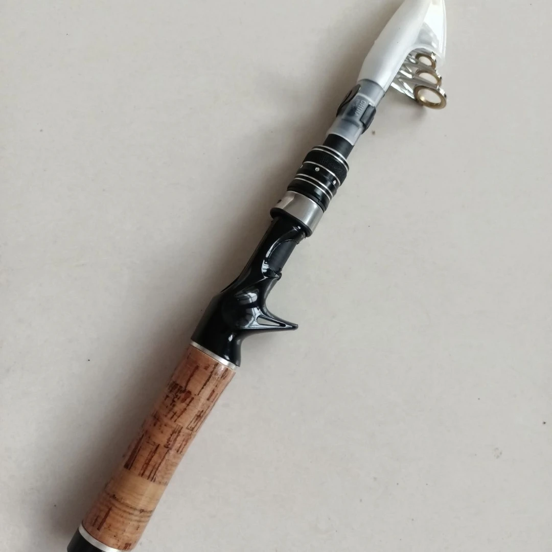 超短节路亚竿鱼竿路滑竿伸缩竿小海竿方便携带单杆抛竿方便携带