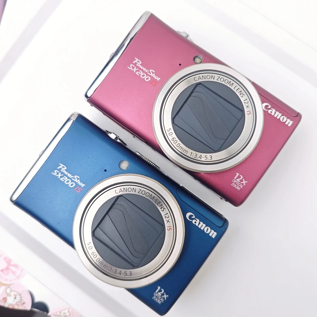 95新 Canon/佳能 sx200is屏幕贴膜1210万像素12倍长焦ccd数码相机