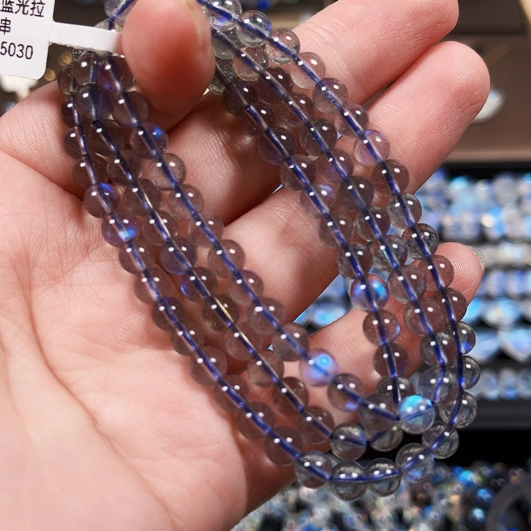 手链未镶嵌长石5.7mm左右