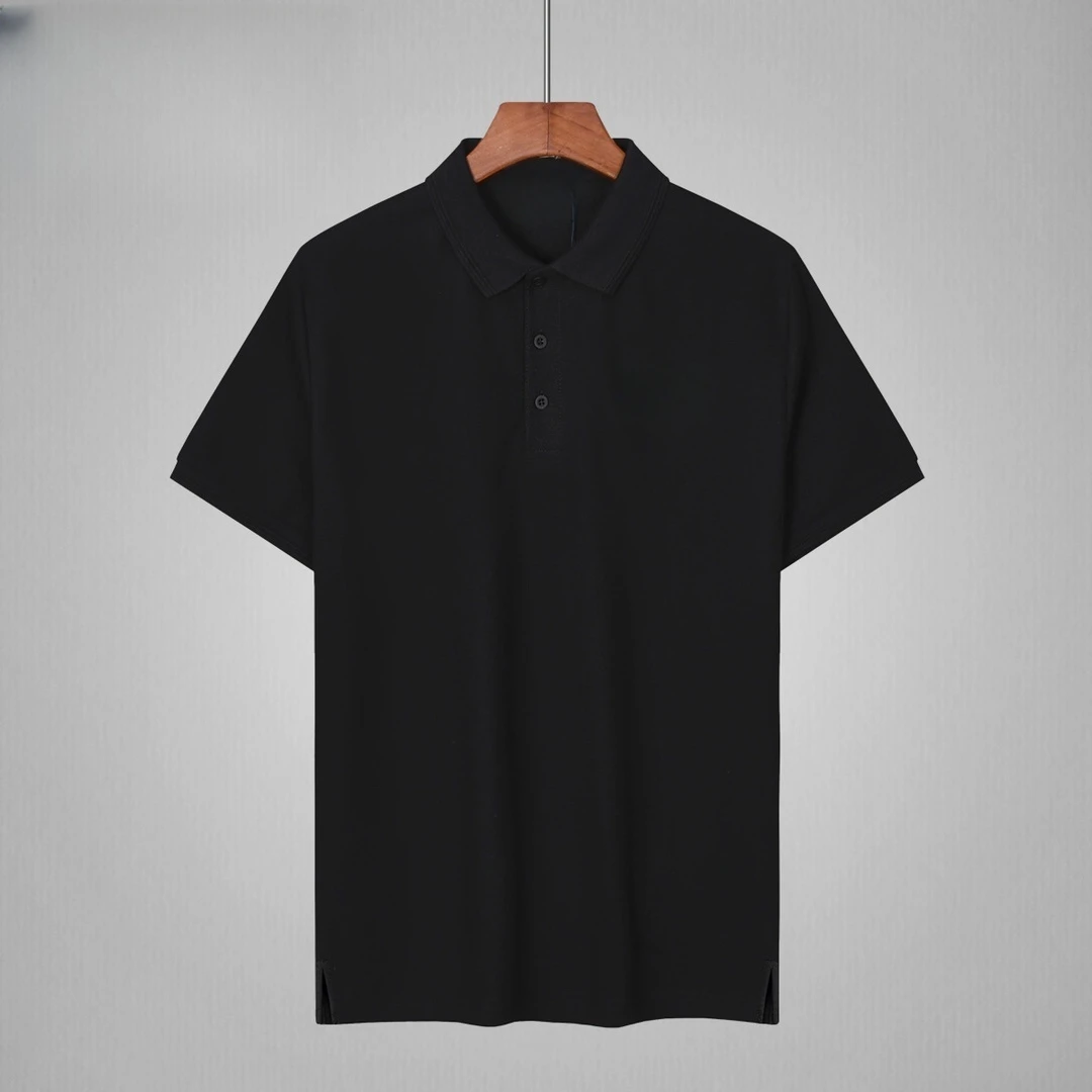 普L达经典倒三角商务休闲polo衫