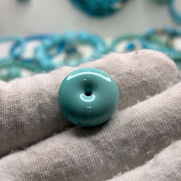 绿松石未镶嵌面包圈