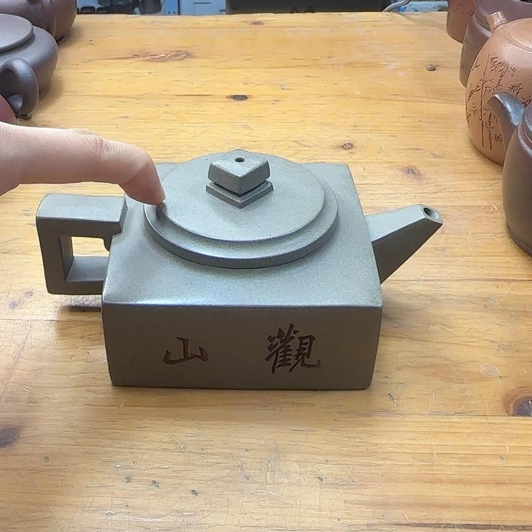 紫砂茶壶民间手艺人全手工制作