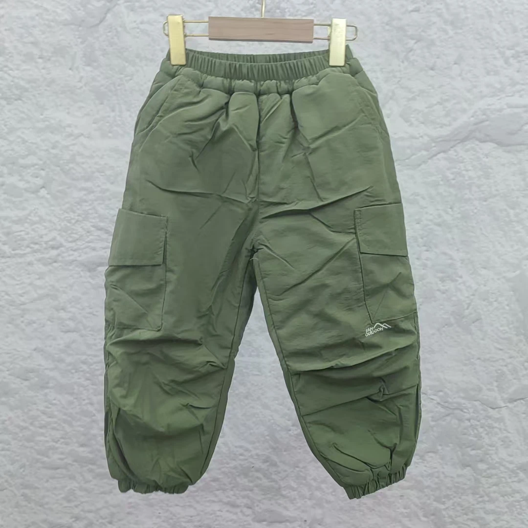 闪电兔毛工装棉裤随机