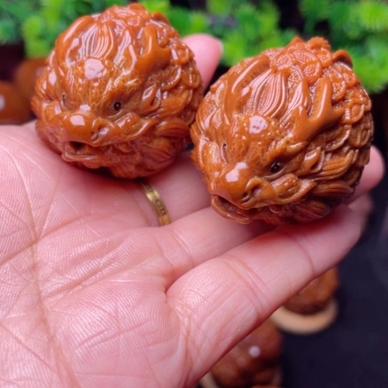 【闪购商品】手串/手链橄榄核35左右金币龙龟手球