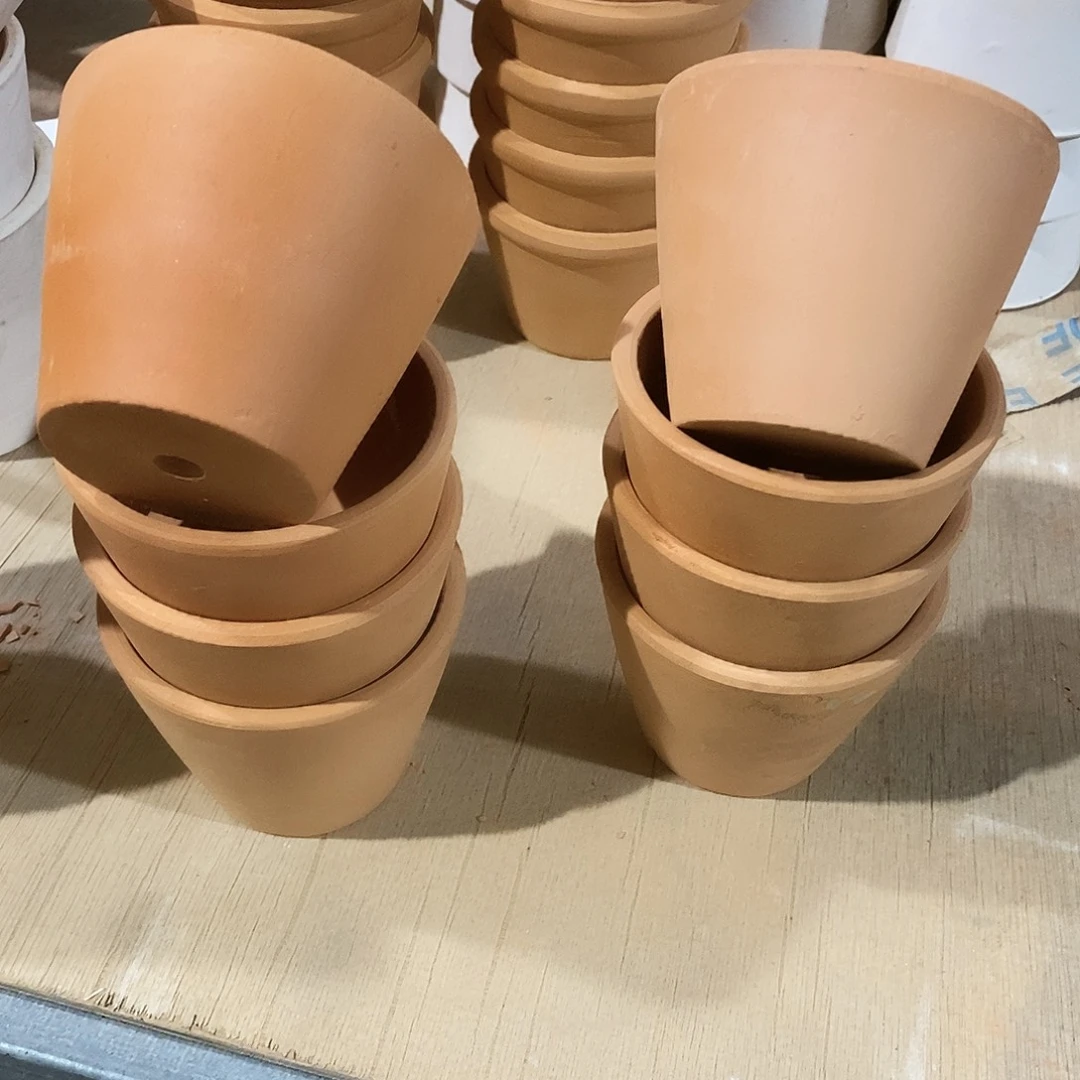 瑕疵红陶7.5×6-8