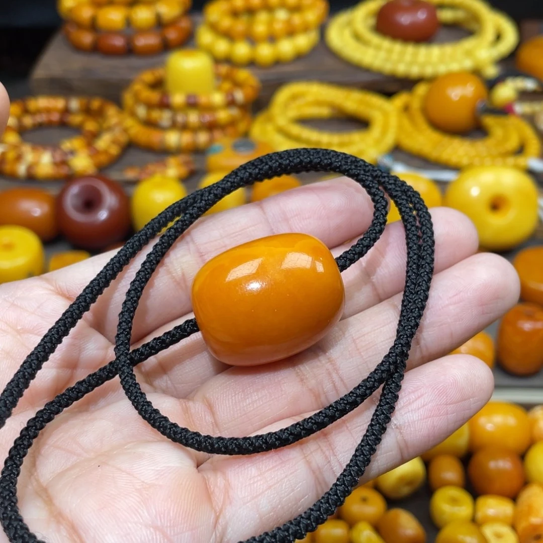 蜜蜡未镶嵌裸石直径23