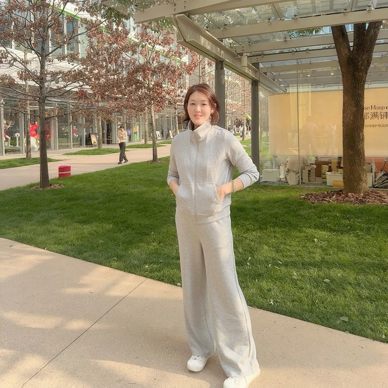 火桐hooton FIT轻运动系列 醋酸羊毛运动套装