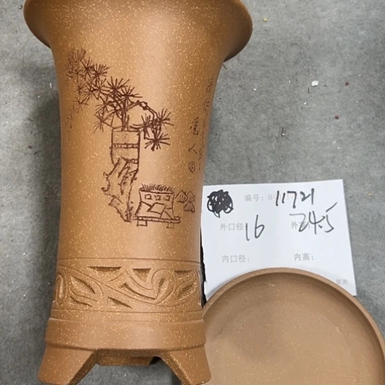 紫砂花盆紫砂艺术