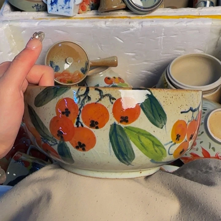 瓷片景德镇陶瓷手工手绘