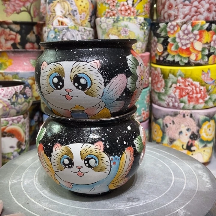 景德镇艺术手绘作品