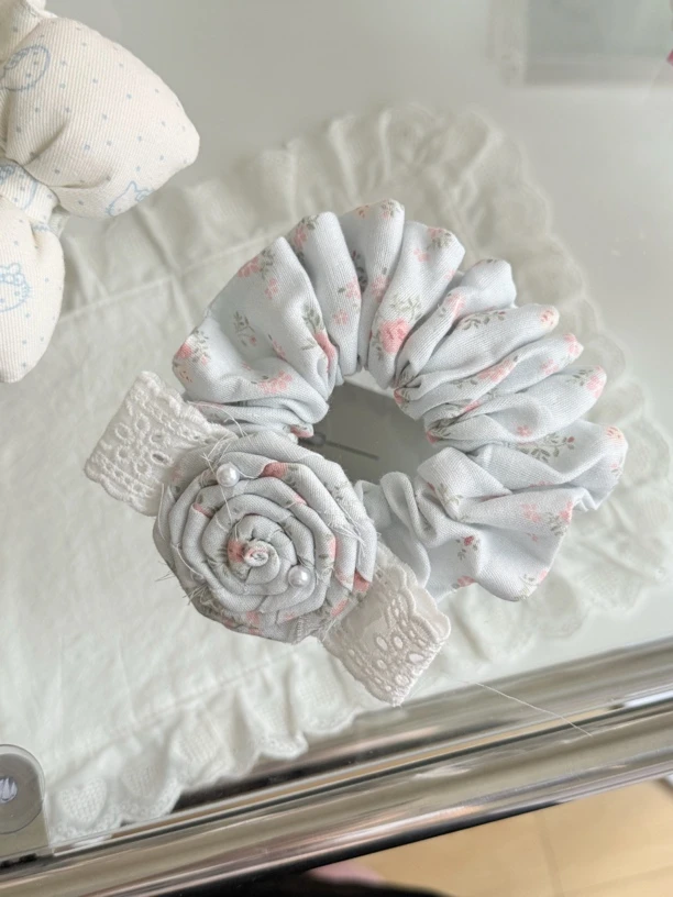 发绳学院女头饰日韩气质儿童皮筋甜美发圈原创设计小清新温柔发饰