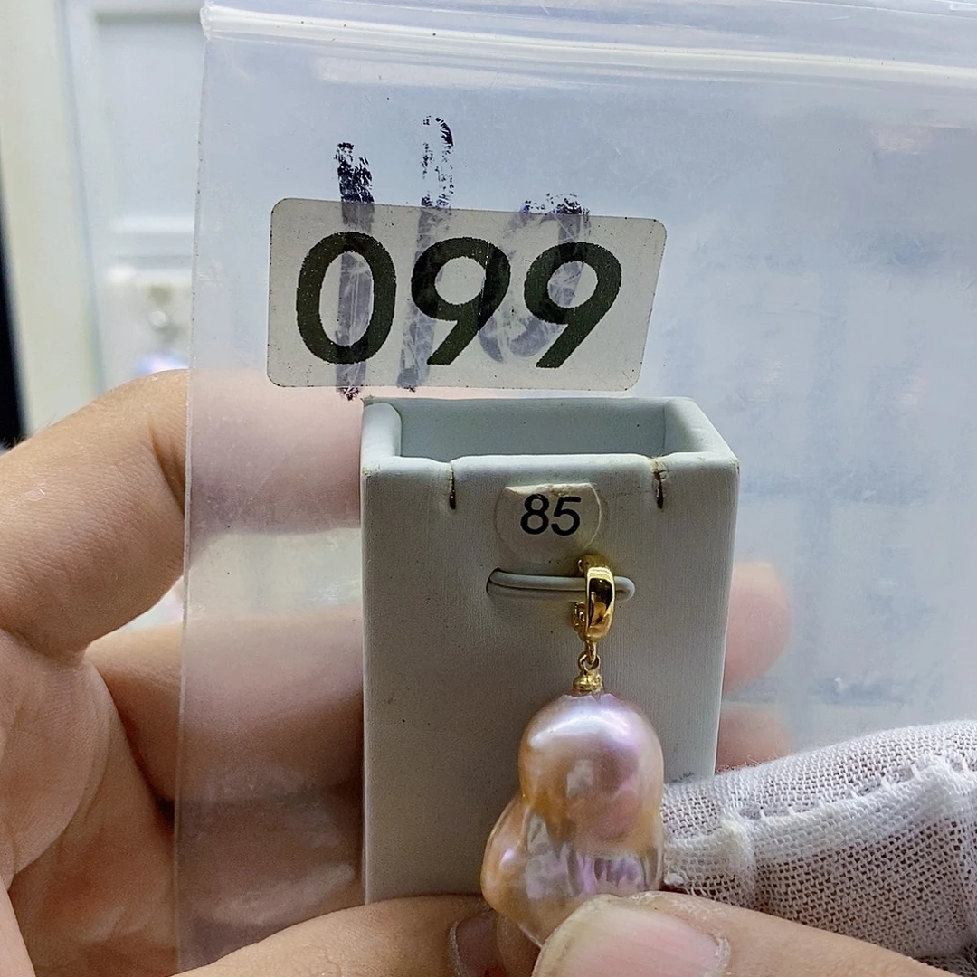 颈饰合金淡水珍珠