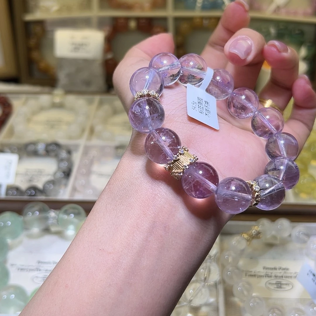 水晶手链未镶嵌露*48小时鉴赏