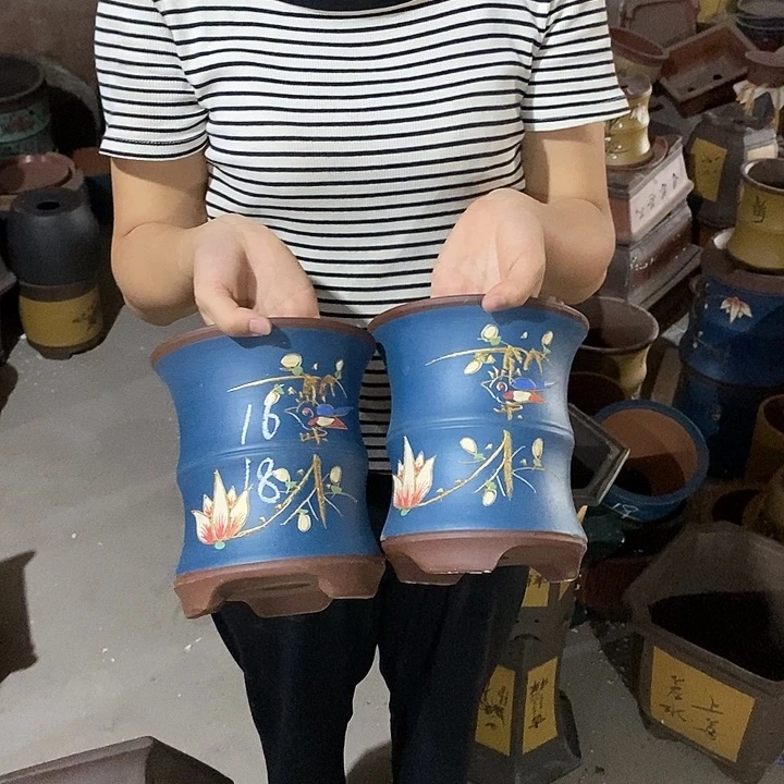 花盆紫砂紫砂花盆