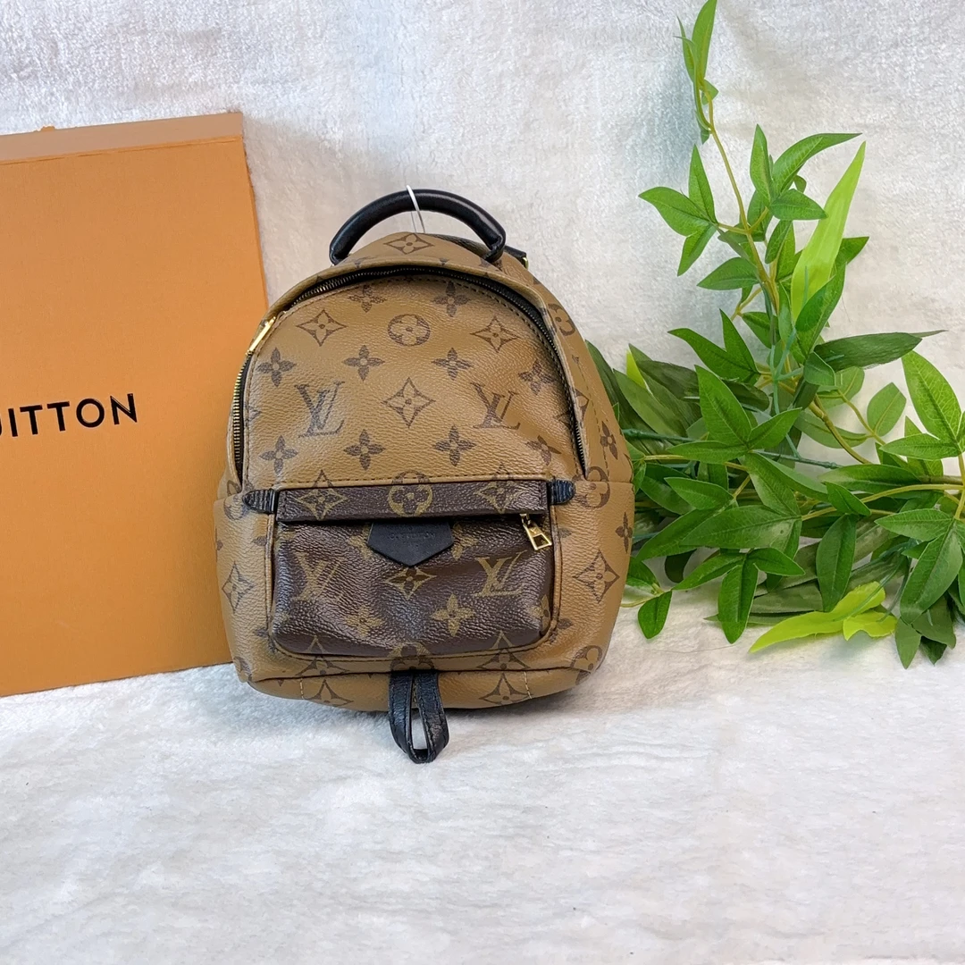 99新 LouisVuitton/路易威登 拼色小书包双肩包/3031/E店