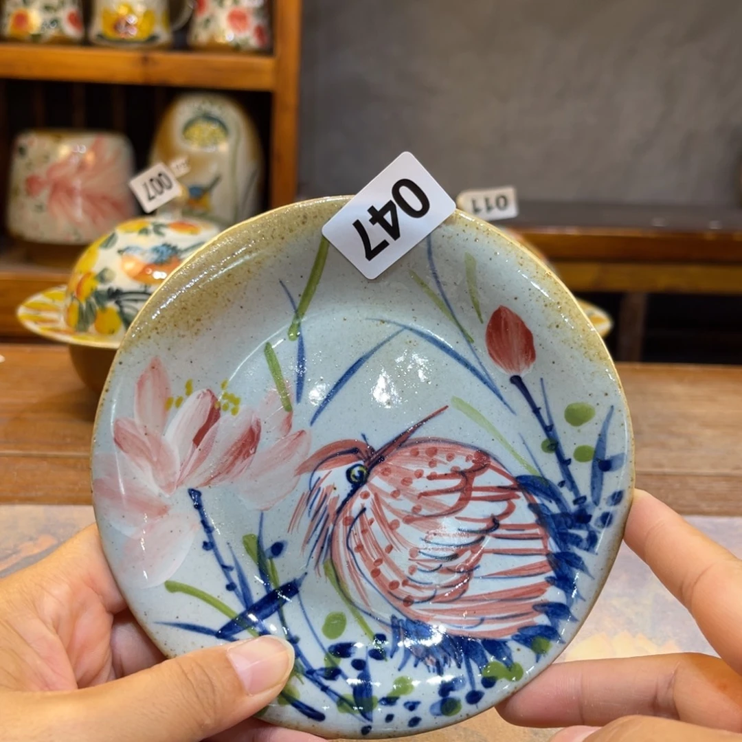 瓷片景德镇手工手绘