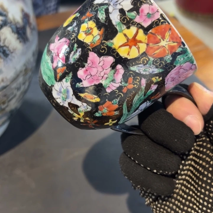 壶***满瓷片拾六家的瓷器瓷器