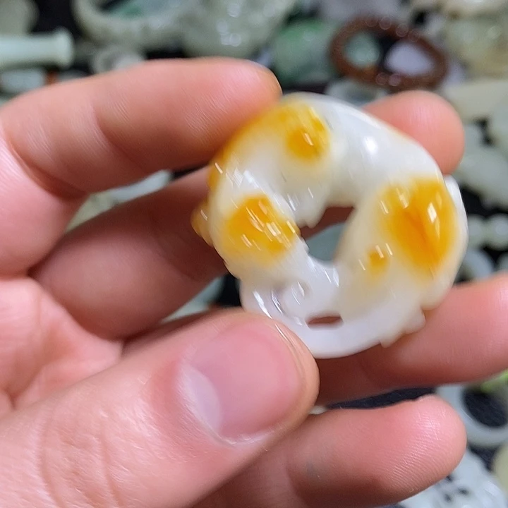 森***森和田玉（子料）未镶嵌颈饰