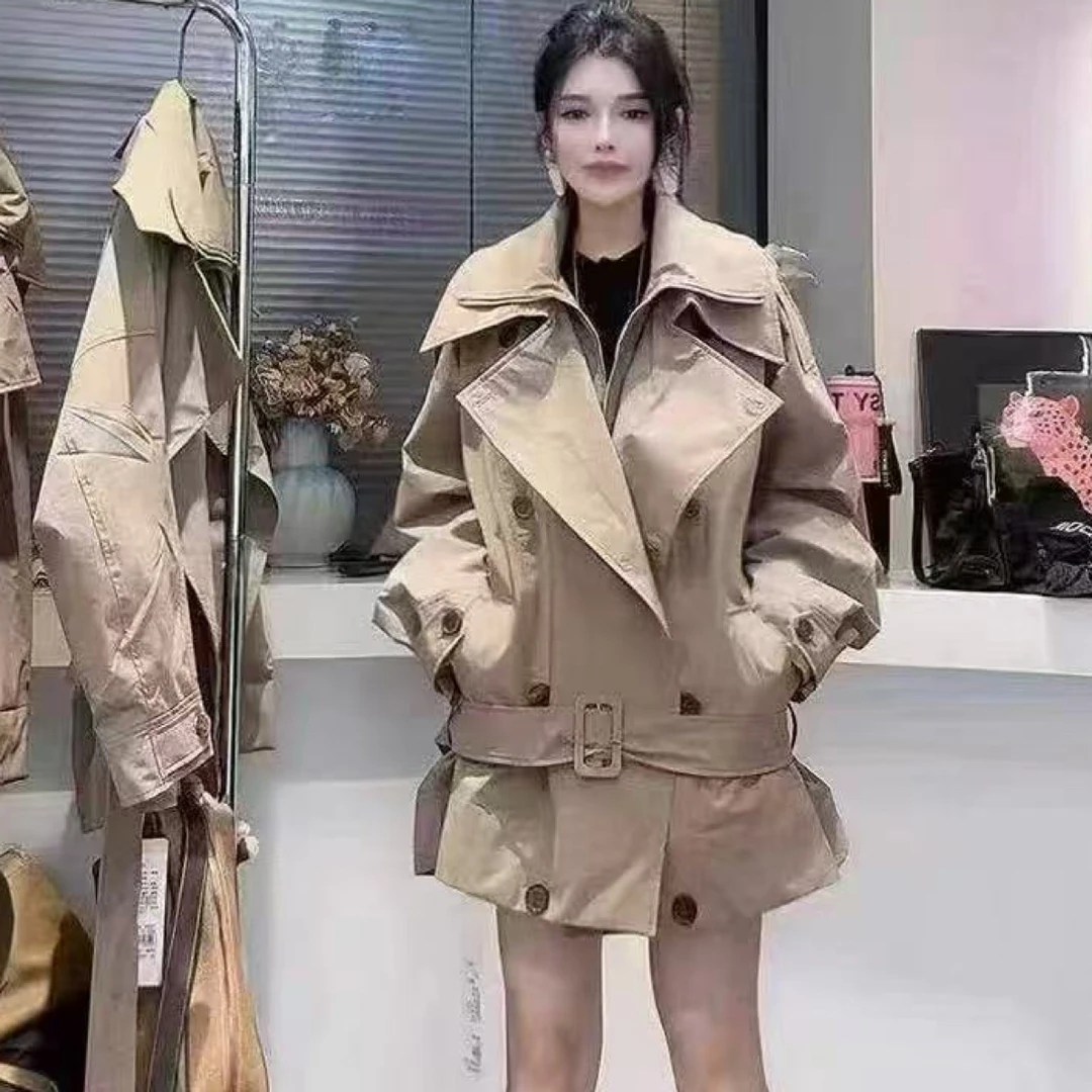 299设计款风衣外套