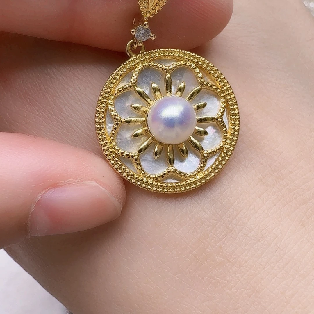 淡水珍珠未镶嵌颈饰