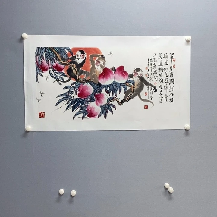 国画亲笔手绘原创
