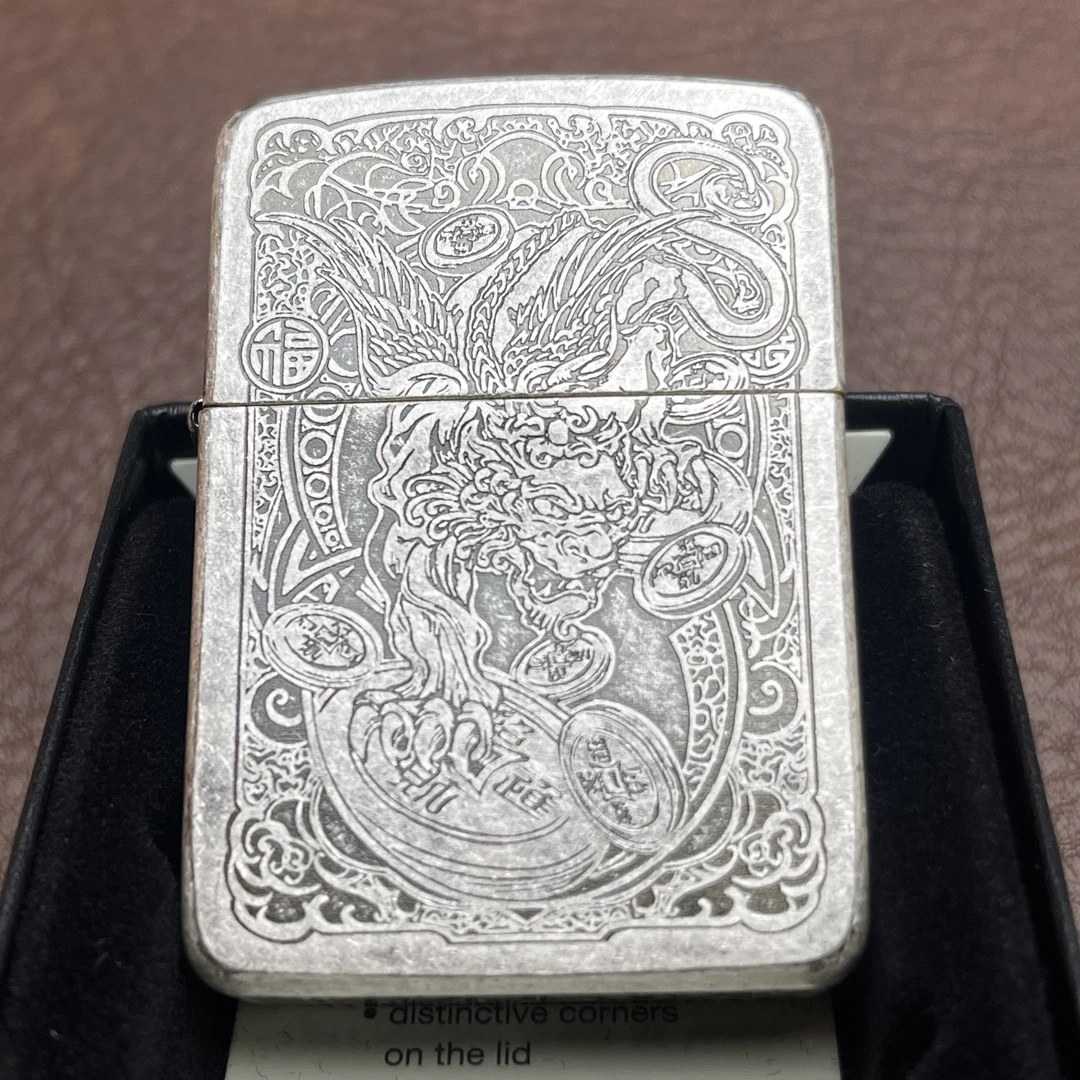 Zippo打火机1941招财九钱貔貅72