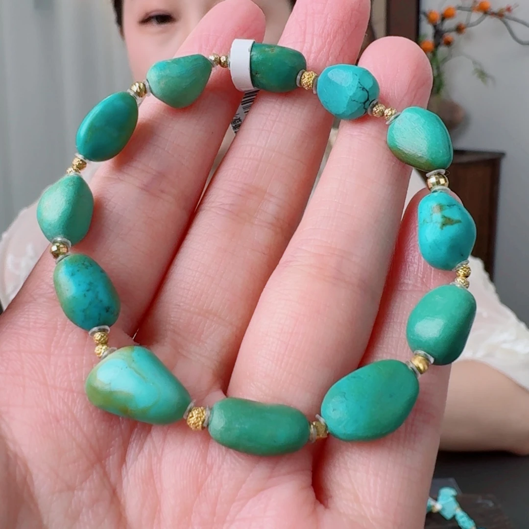 未镶嵌绿松石珠宝奇石