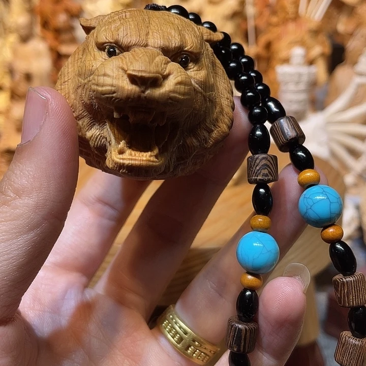 崖柏瑕疵老虎头一个