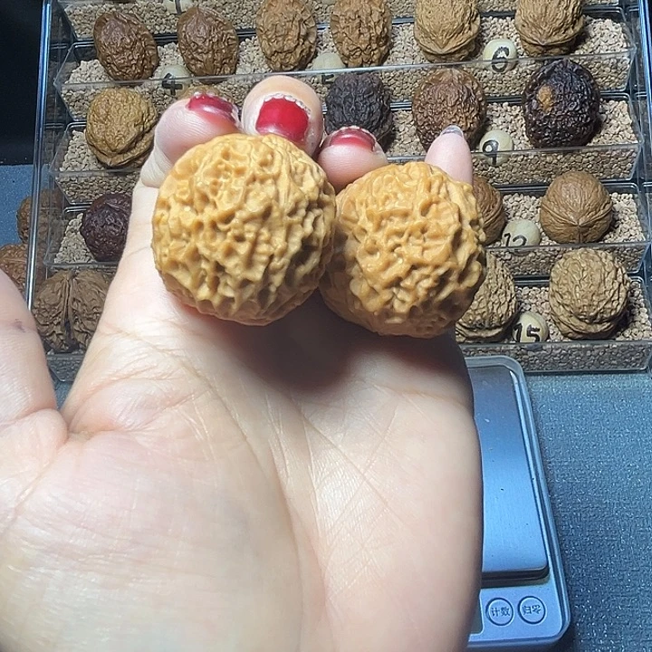 把件文玩核桃26号水波纹涟漪37尺