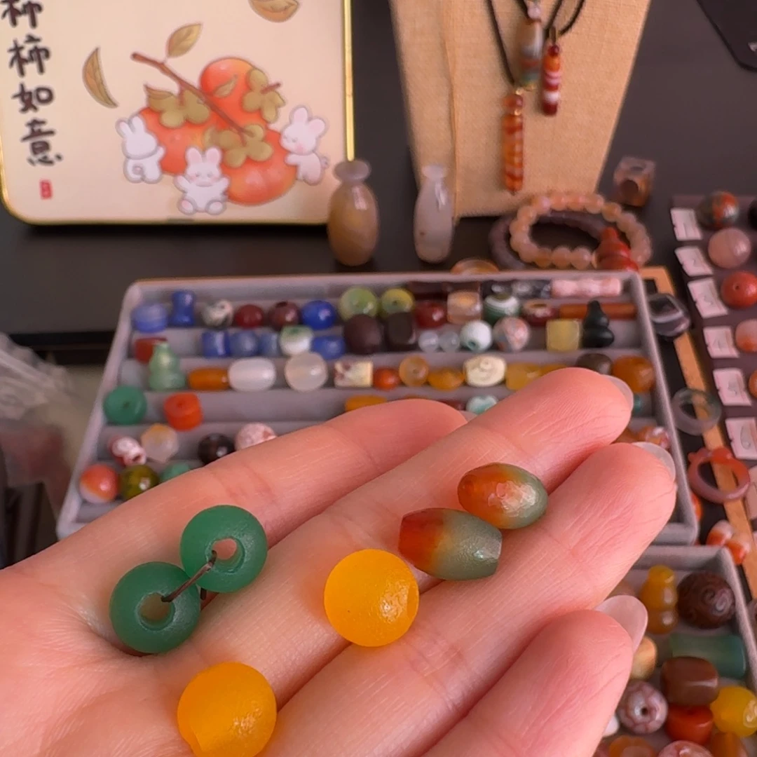 小***曼玛瑙/玉髓未镶嵌天然玛瑙