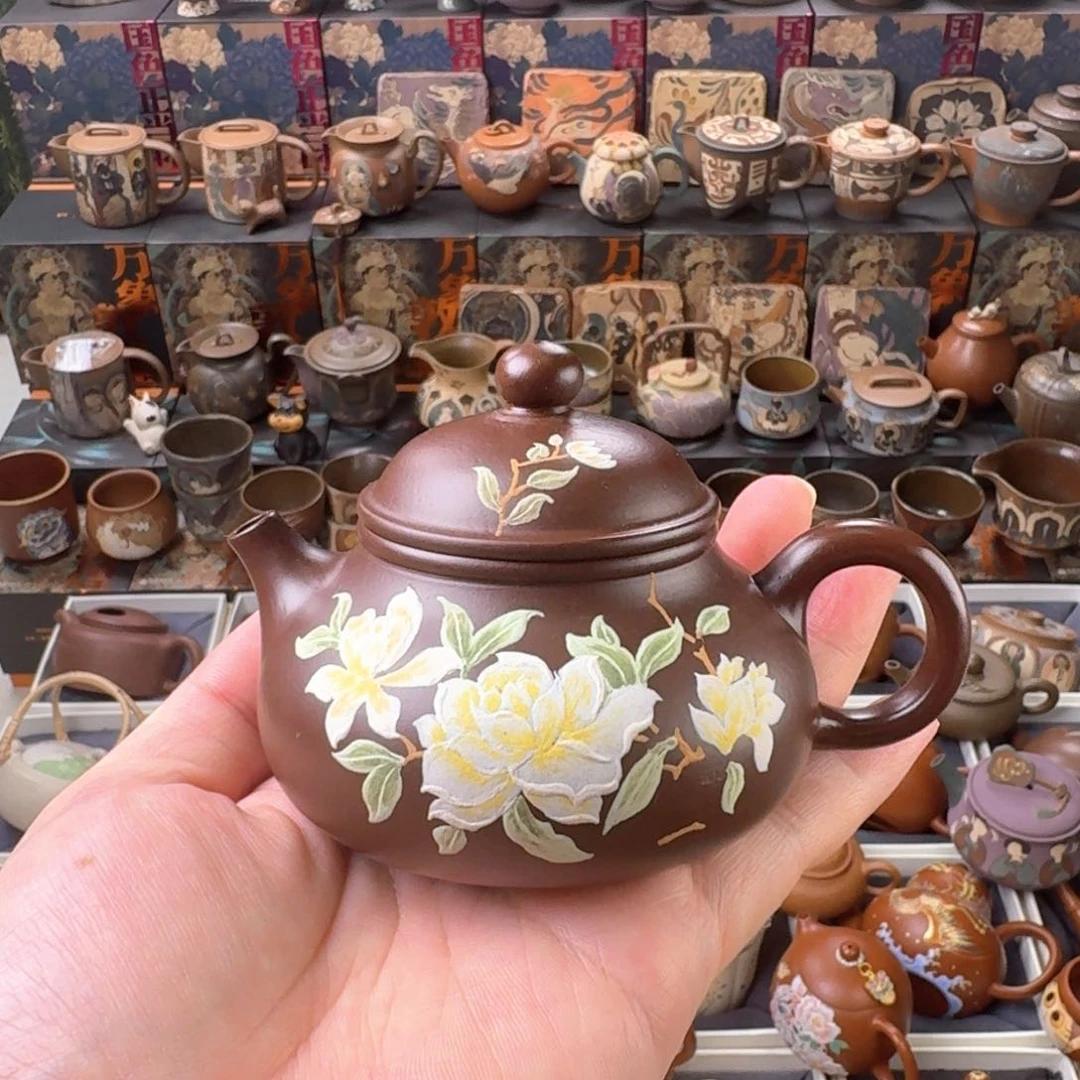 茶壶紫砂150cc原矿精工半手