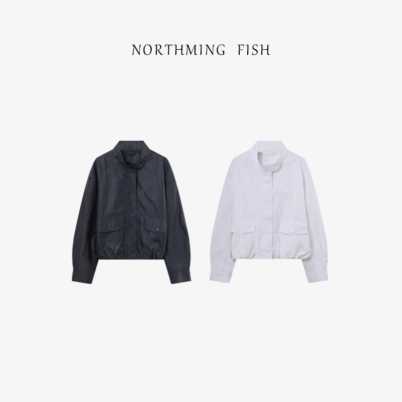 NORTHMING FISH「环岛日记」轻松出行 短款夹克外套